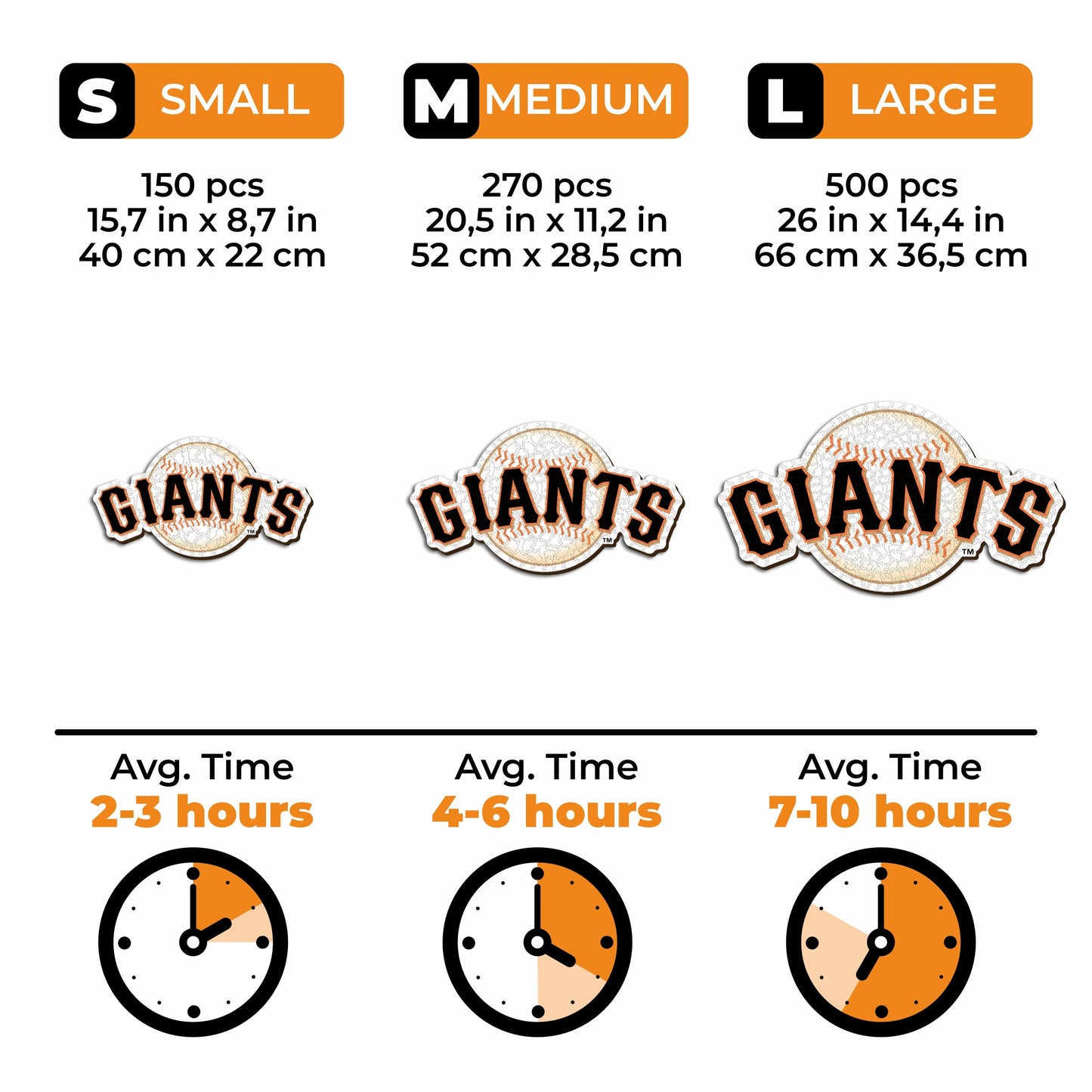 San Francisco Giants™ - Wooden Puzzle