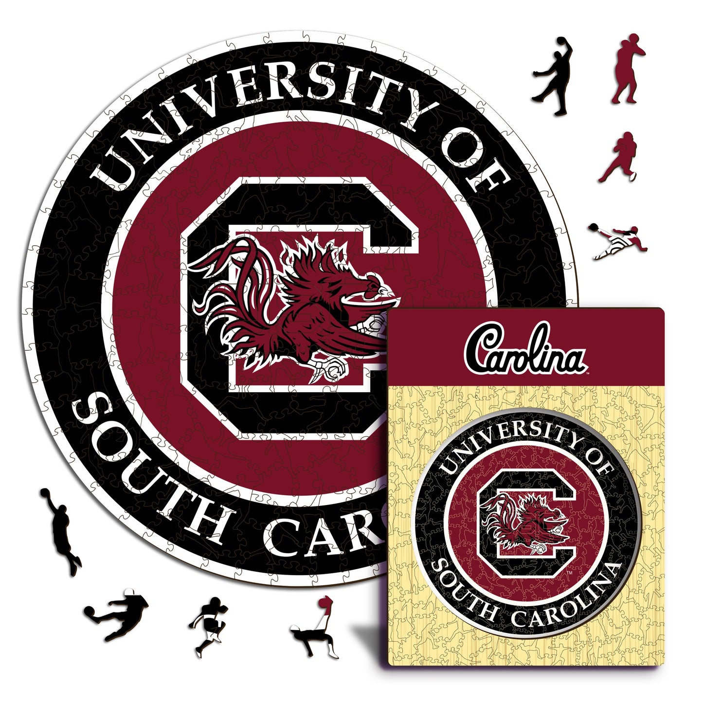 University of South Carolina - Wooden Puzzle