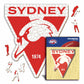 Sydney Swans Logo - Wooden Puzzle