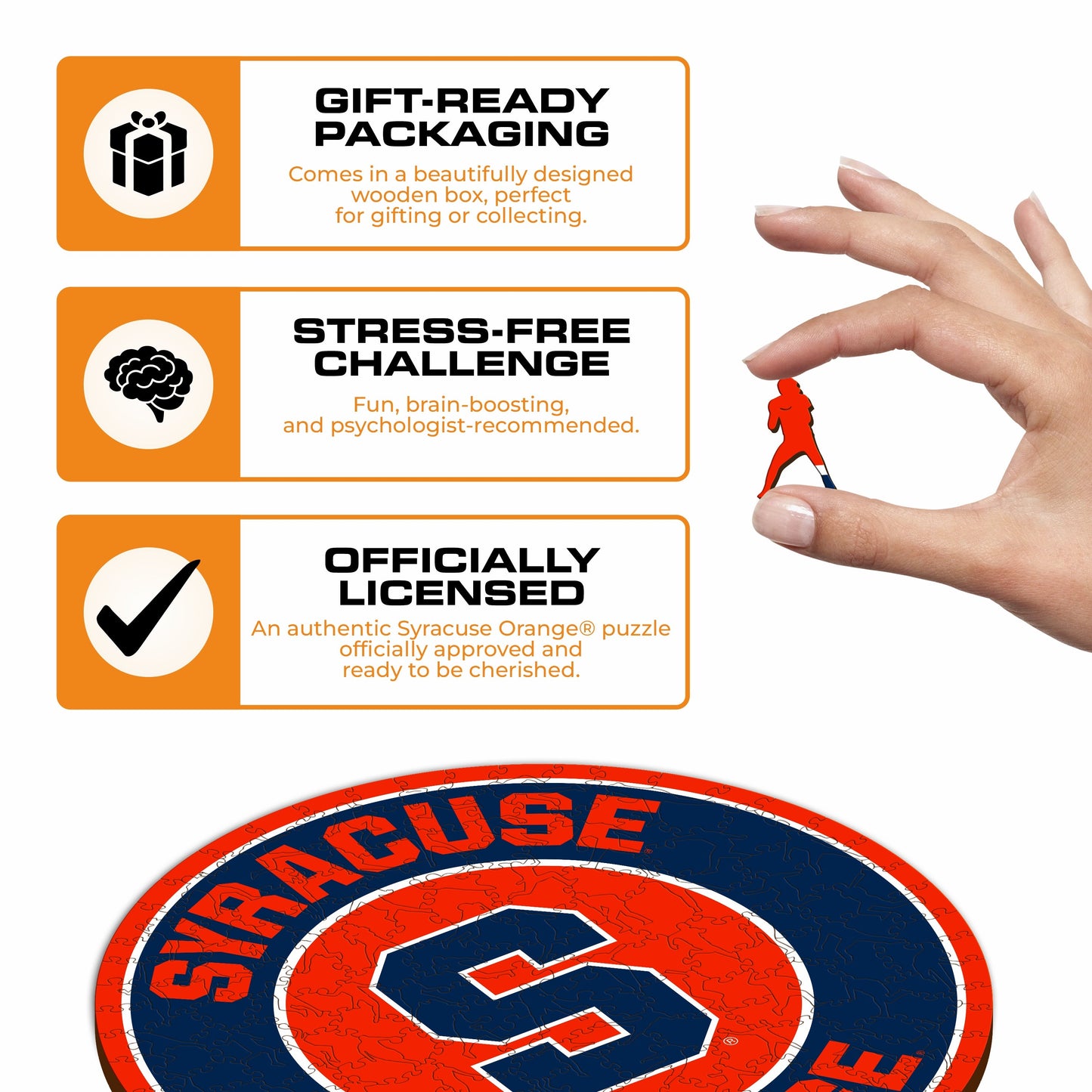 Syracuse University - Wooden Puzzle