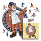 3 PACK Detroit Tigers™ Logo + Mascot + Baseball