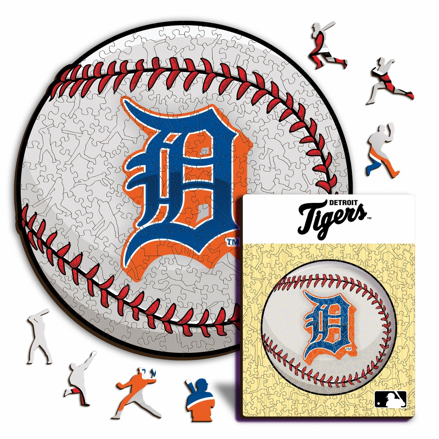 3 PACK Detroit Tigers™ Logo + Mascot + Baseball