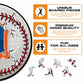 3 PACK Detroit Tigers™ Logo + Mascot + Baseball