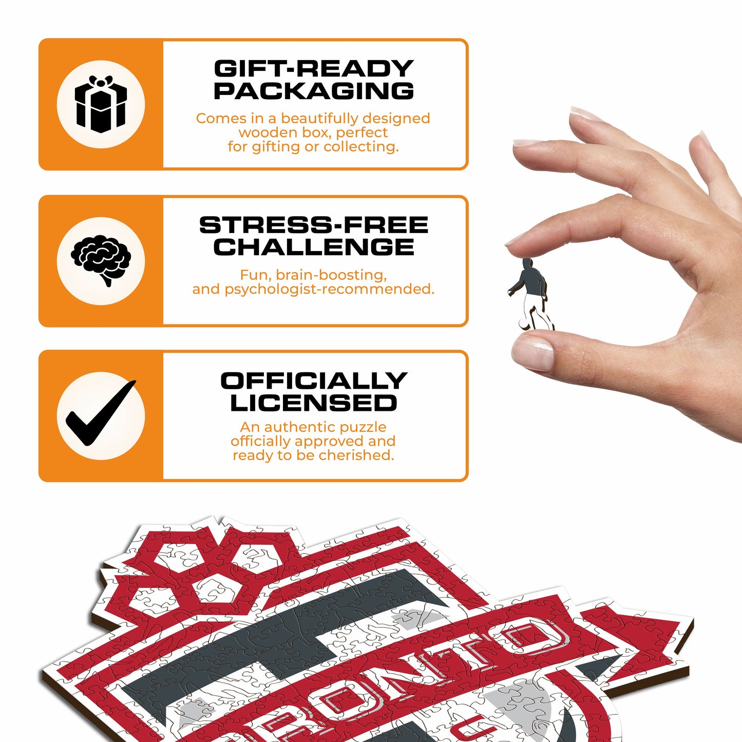 Toronto FC® Logo - Wooden Puzzle