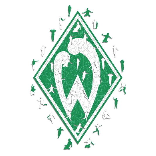 SV Werder Bremen® Logo - Wooden Puzzle