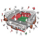 3 PACK Liverpool FC® Logo + Liver Bird + Anfield Stadium
