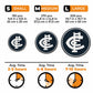 Carlton FC Logo - Wooden Puzzle