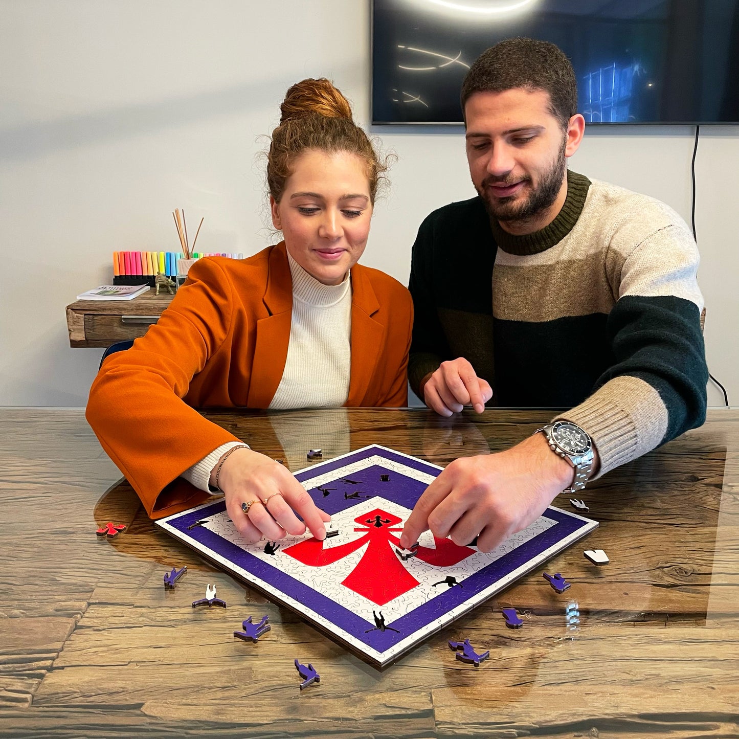 ACF Fiorentina® Logo - Wooden Puzzle