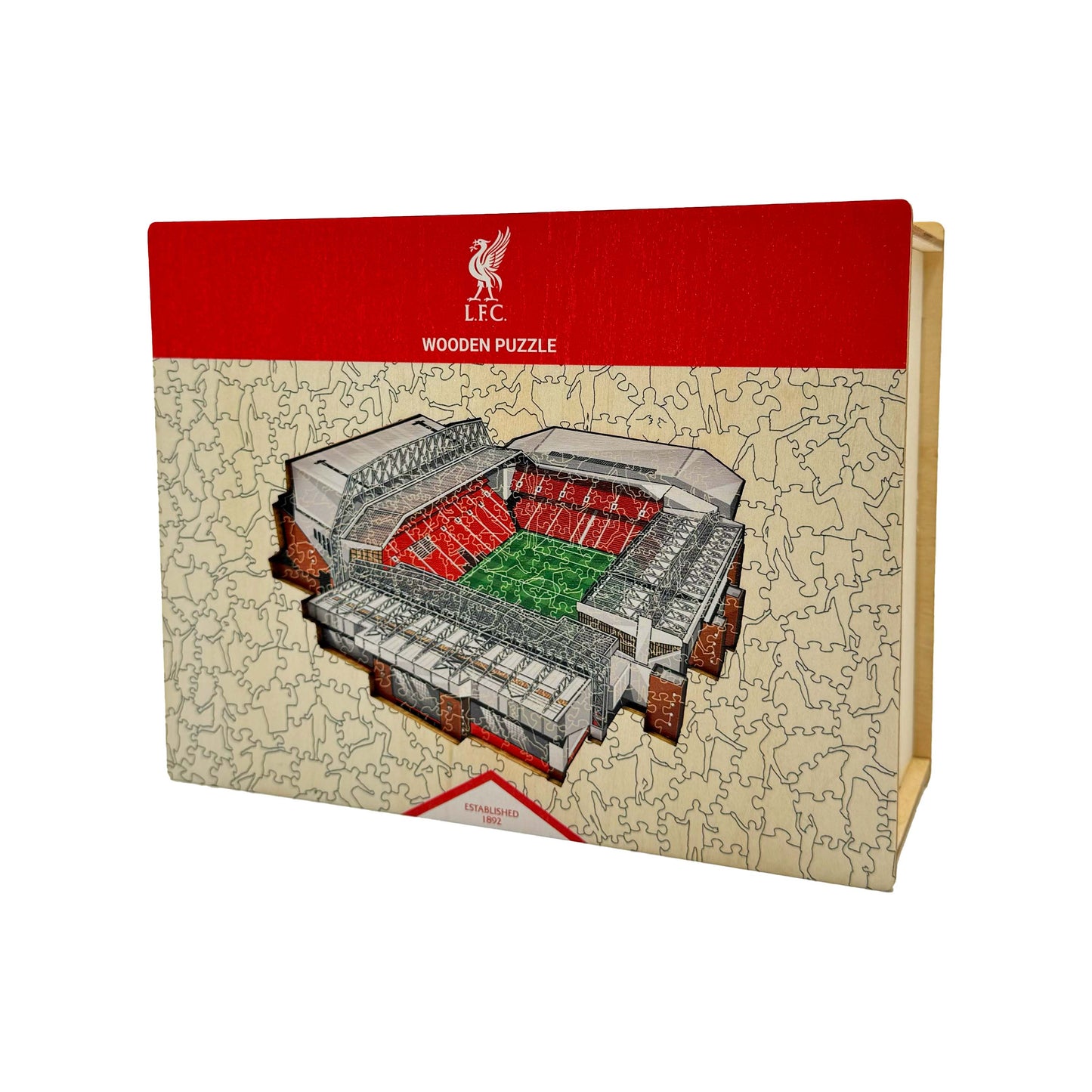 3 PACK Liverpool FC® Logo + Liver Bird + Anfield Stadium