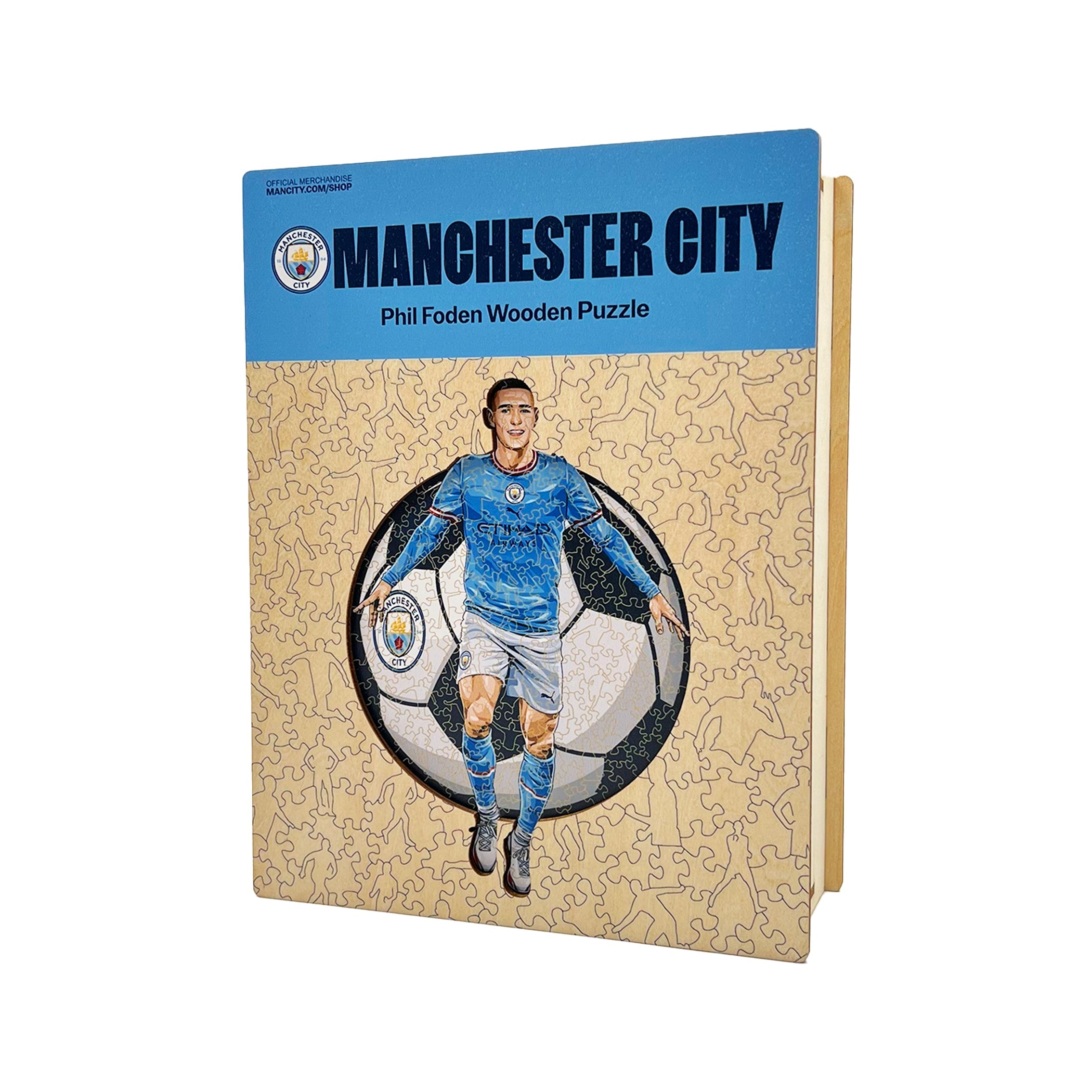 2 PACK Manchester City FC® Logo + Foden – Iconic Puzzles USA