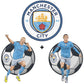 3 PACK Manchester City FC® Logo + Haaland + Foden