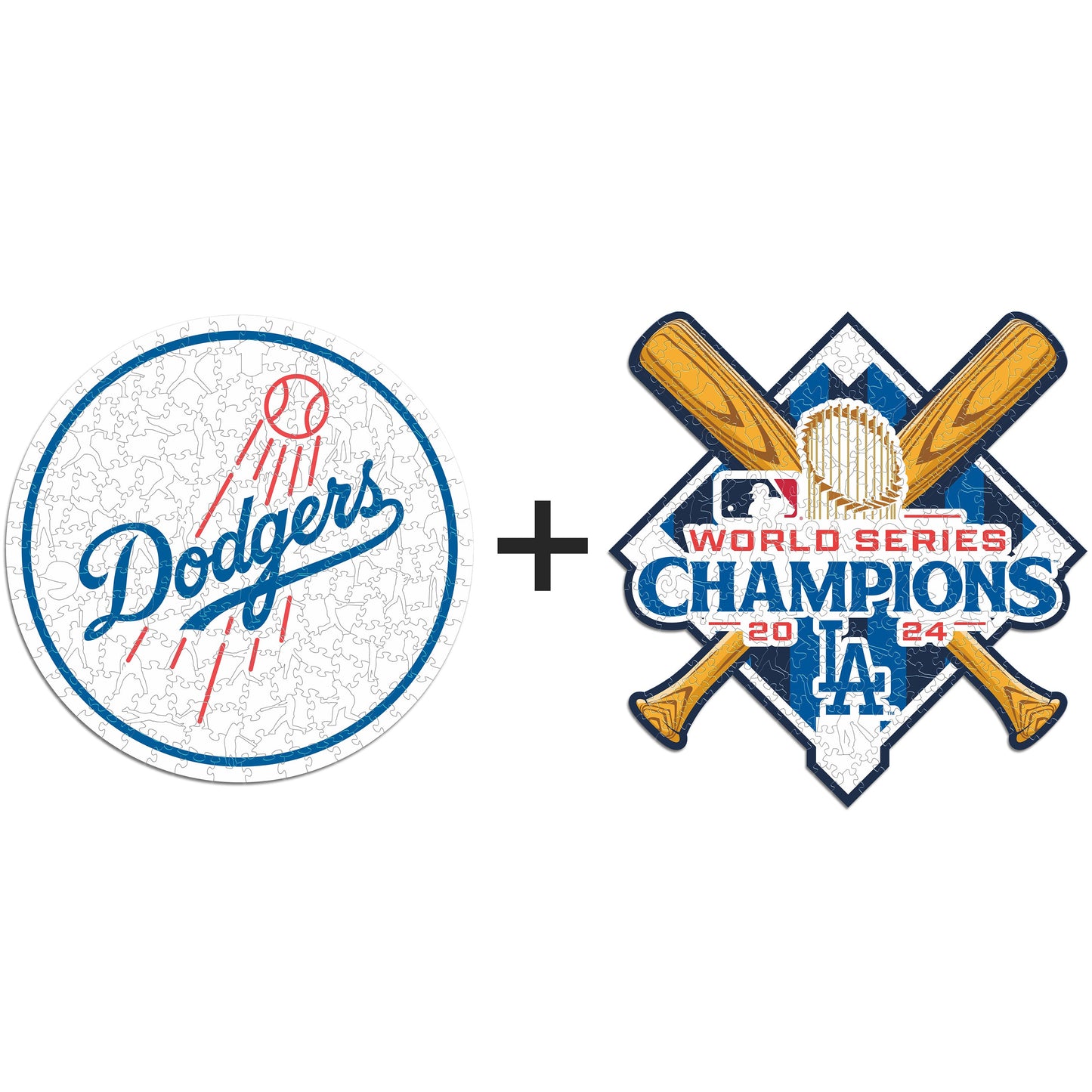 2 PACK Los Angeles Dodgers™ Logo + 2024 World Series
