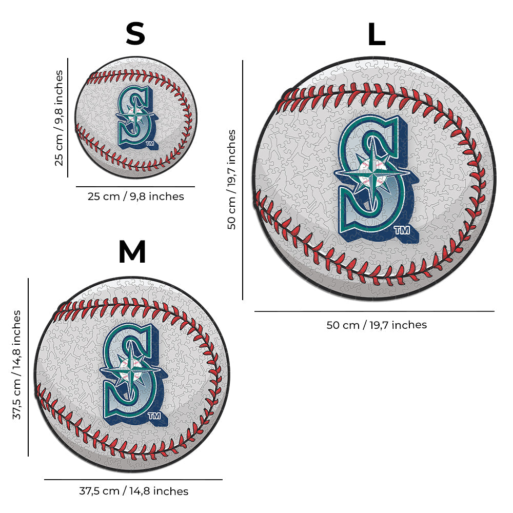 2 PACK Seattle Mariners™ Baseball + Mascot
