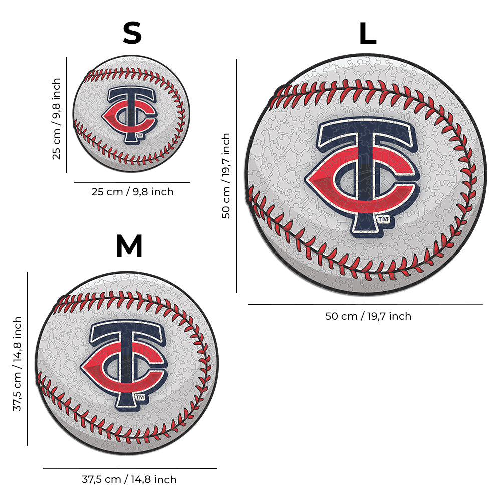 2 PACK Minnesota Twins™ Baseball + Mascot