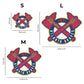 2 PACK Atlanta Braves™ Baseball + Double Tomahawk Logo