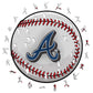 2 PACK Atlanta Braves™ Baseball + Double Tomahawk Logo