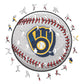 2 PACK Milwaukee Brewers™ Baseball + Mascot