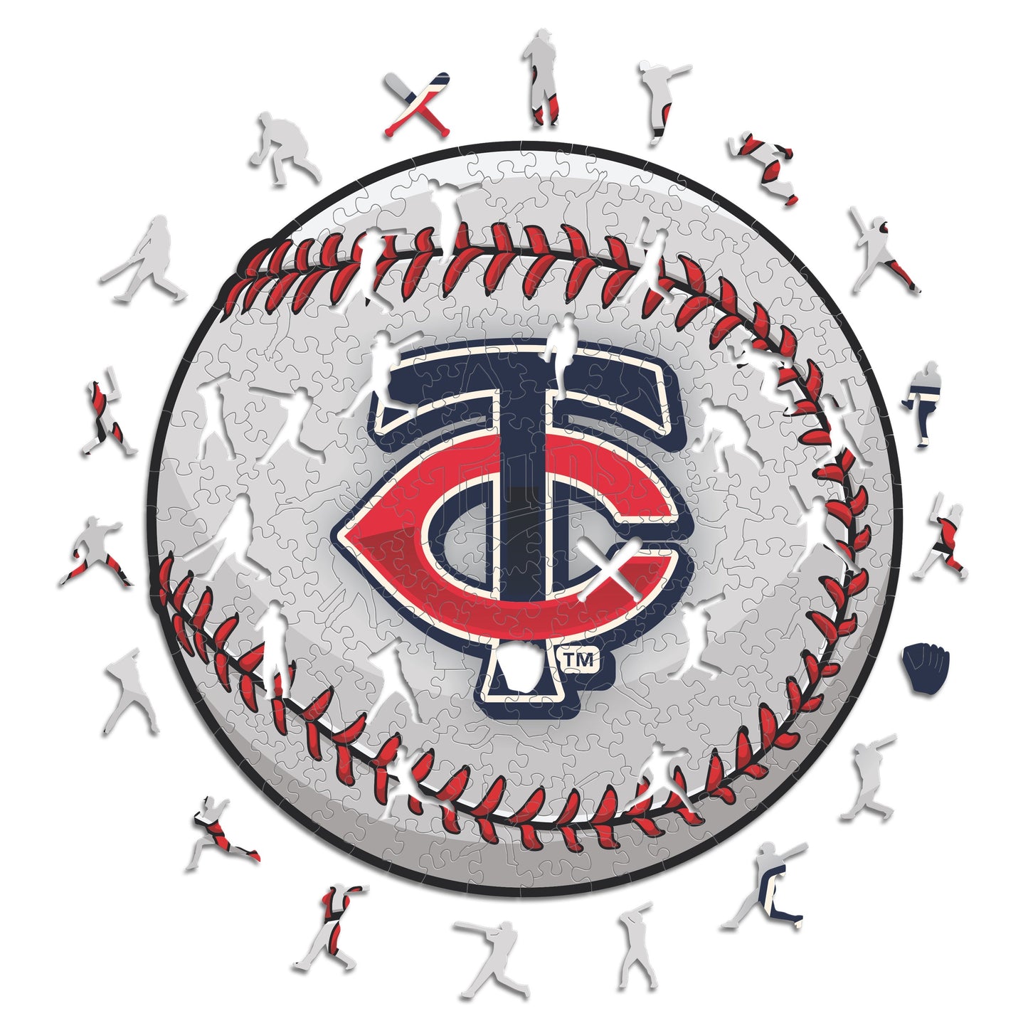 2 PACK Minnesota Twins™ Baseball + Mascot