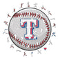 3 PACK Texas Rangers™ Baseball + Primary Logo + Mascot