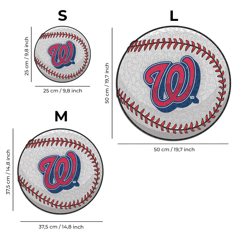 2 PACK Washington Nationals™ Baseball + Mascot