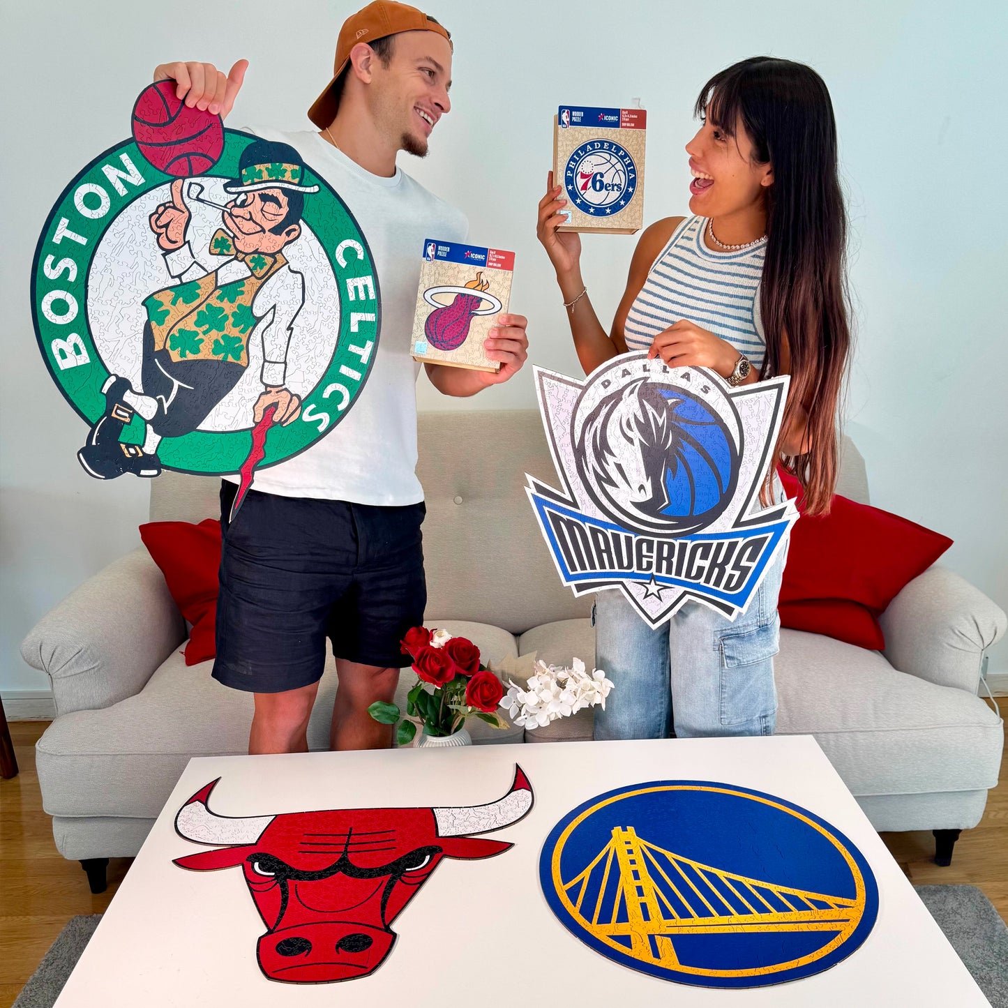 4 NBA Puzzles Of Your Choice