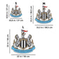 2 PACK Newcastle United FC® Logo + Retro Logo