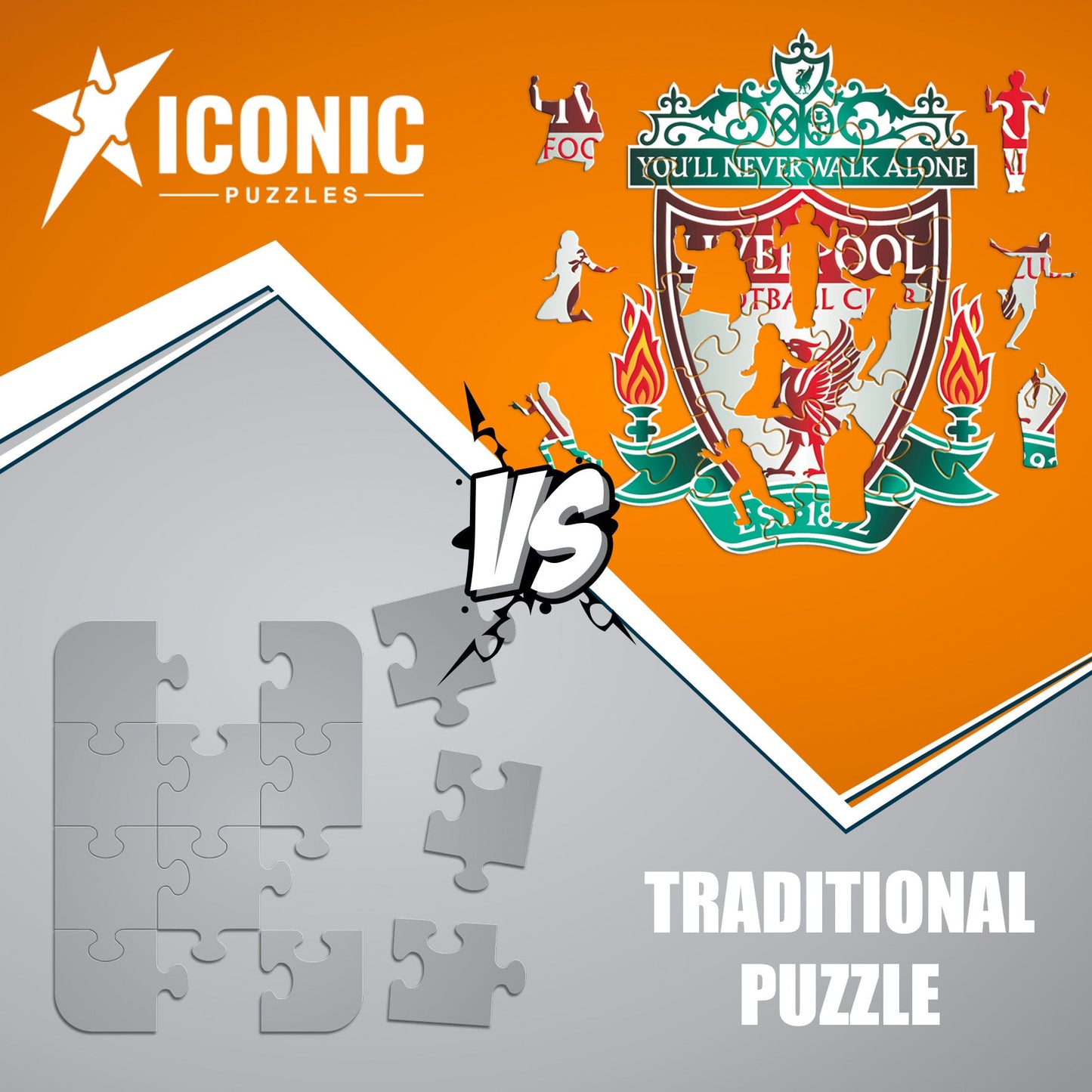 Liverpool FC® Logo - Wooden Puzzle