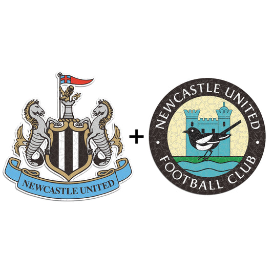 2 PACK Newcastle United FC® Logo + Retro Logo