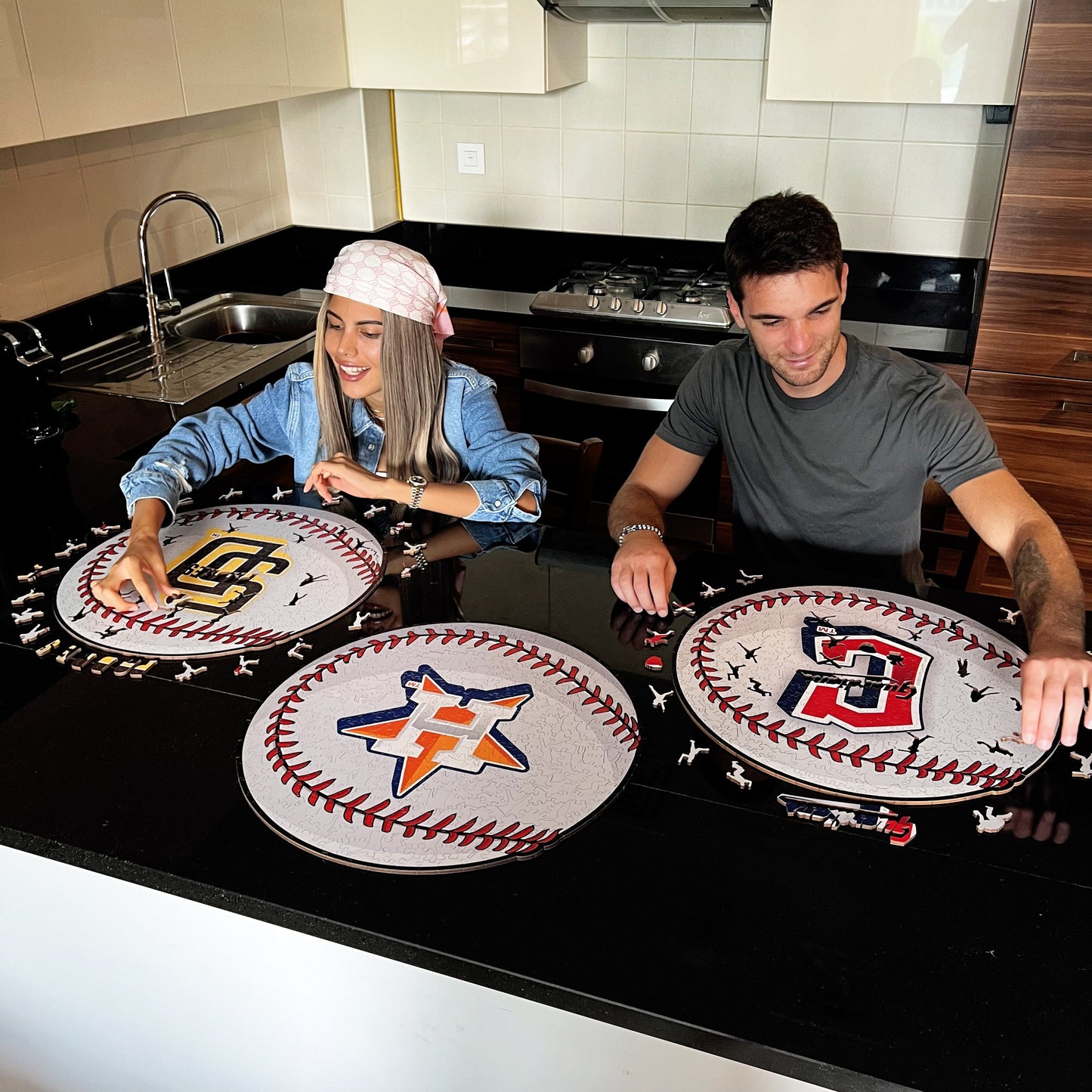 3 MLB Puzzles Of Your Choice