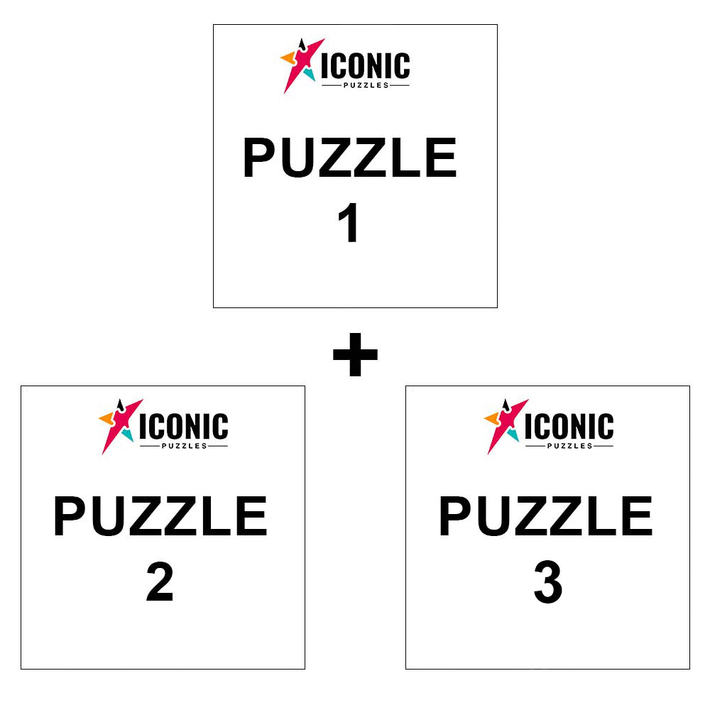 3 Soccer Puzzles Of Your Choice