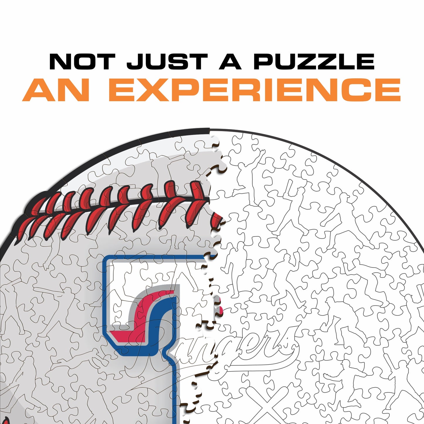 Texas Rangers™ - Wooden Puzzle