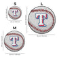 2 PACK Texas Rangers™ Baseball + Primary Logo