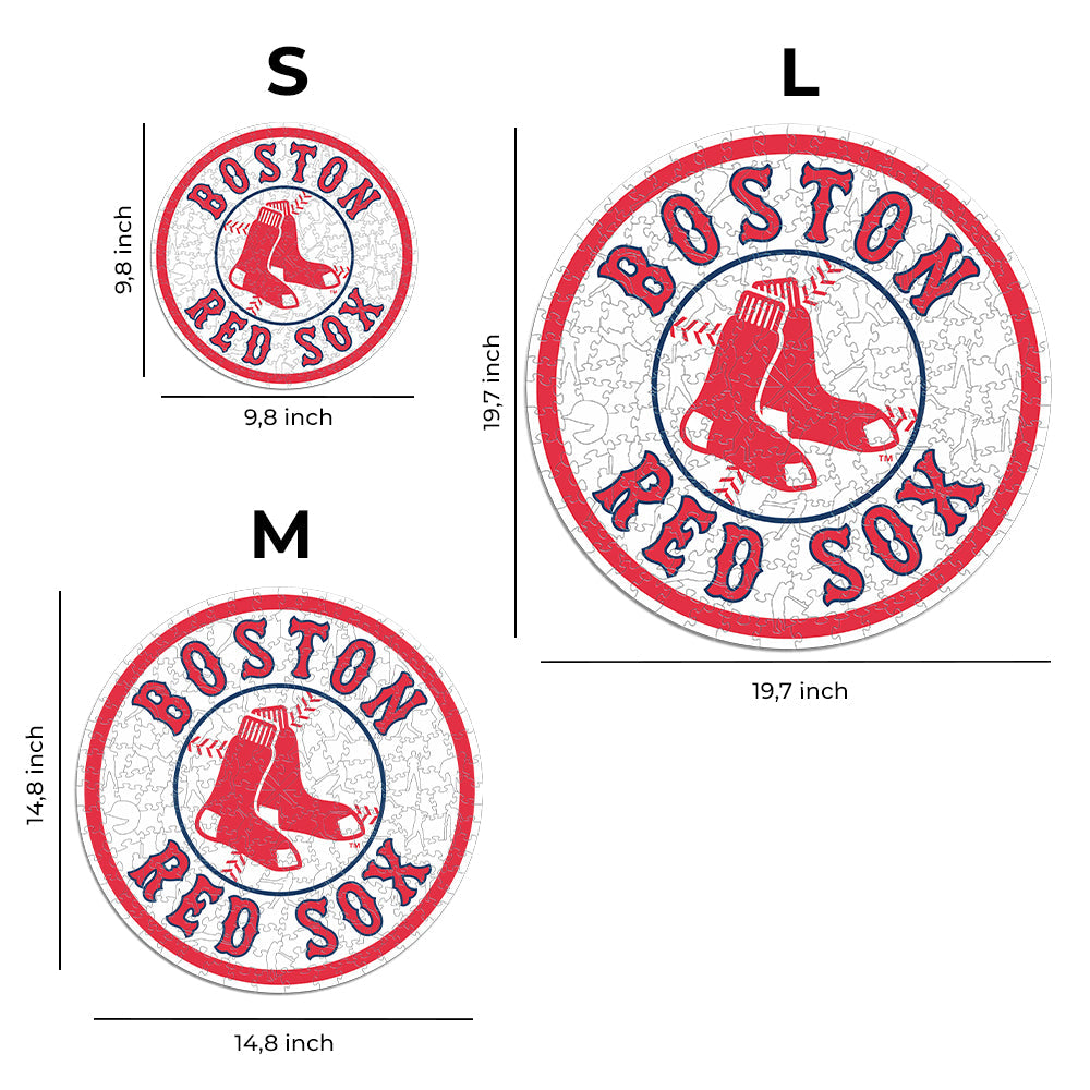 3 PACK Boston Red Sox™ Baseball + Secondary Logo + Mascot