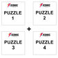 4 NFL Players Puzzles Of Your Choice (Up To 65% OFF)