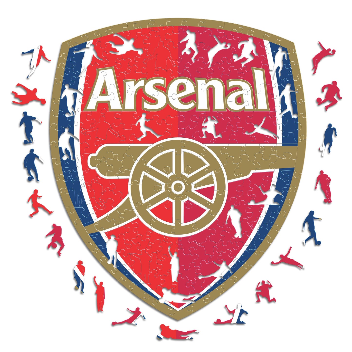 Arsenal FC® Logo - Wooden Puzzle