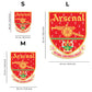 Arsenal FC® Retro Logo - Wooden Puzzle