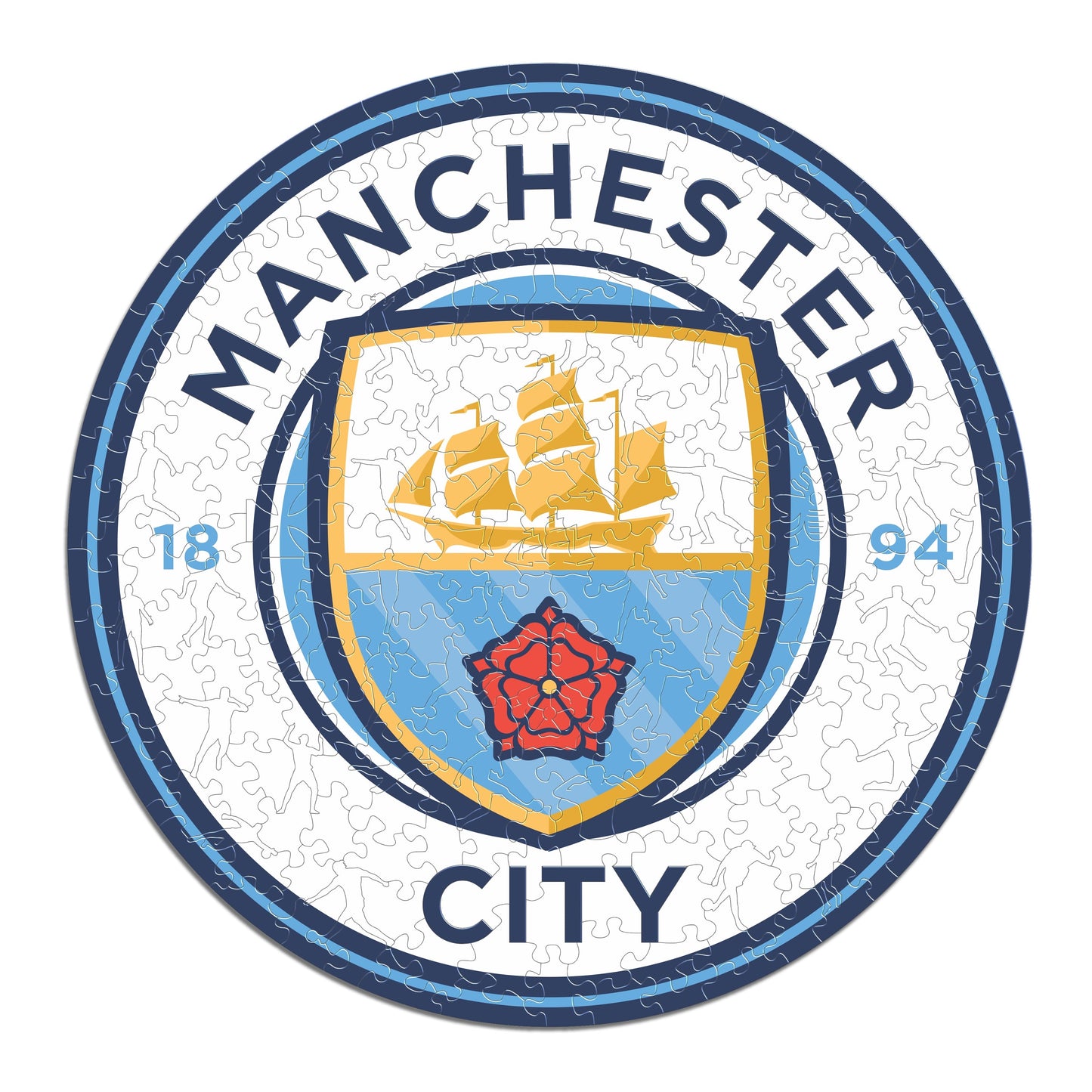 2 PACK Manchester City FC® Logo + Haaland