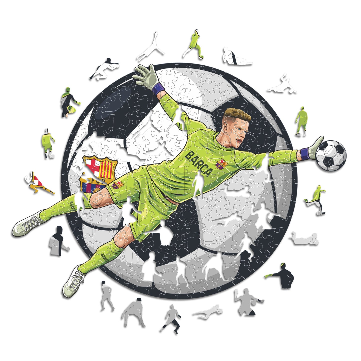 4 Soccer Puzzles Of Your Choice (Up To 65% OFF)