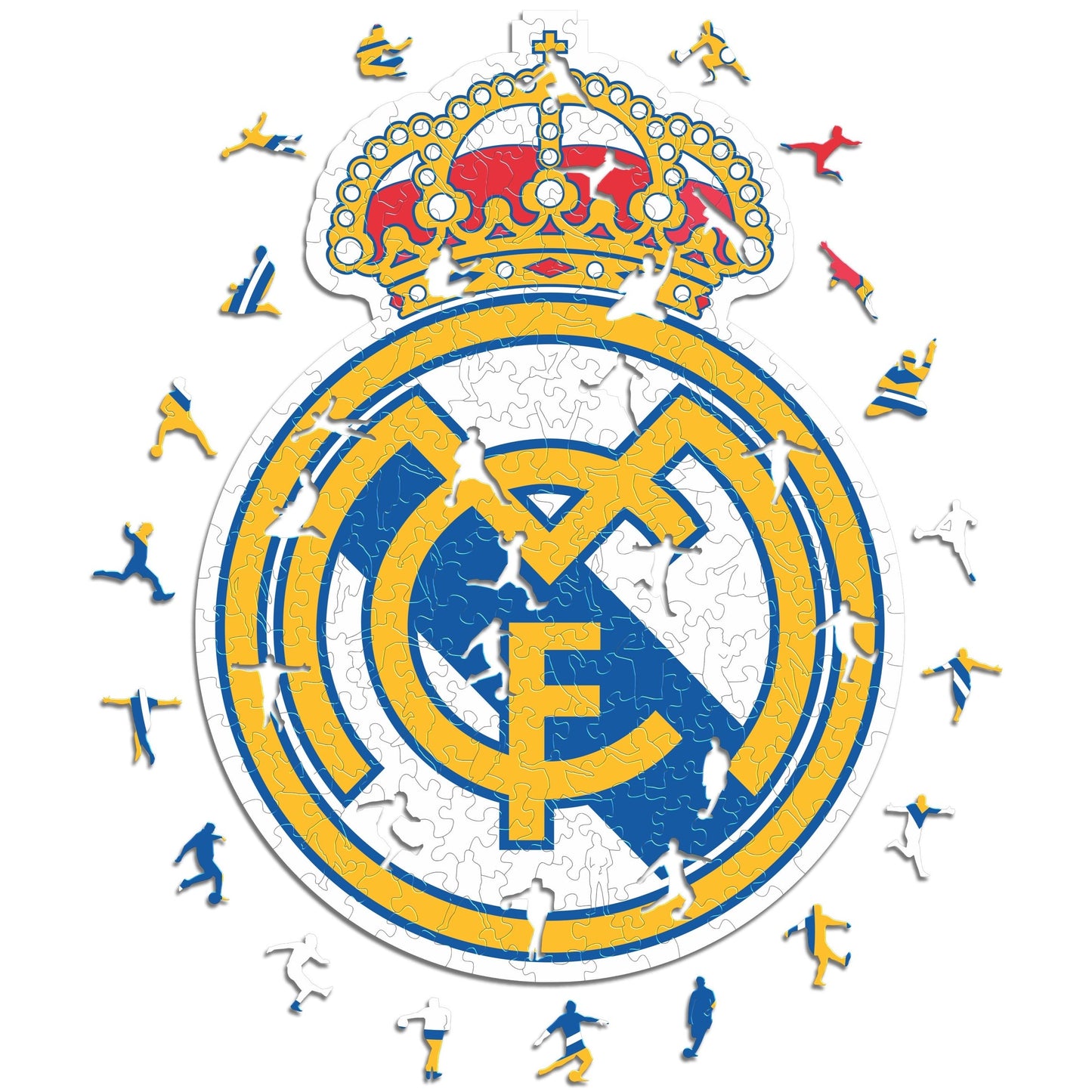 Real Madrid CF® Logo - Wooden Puzzle