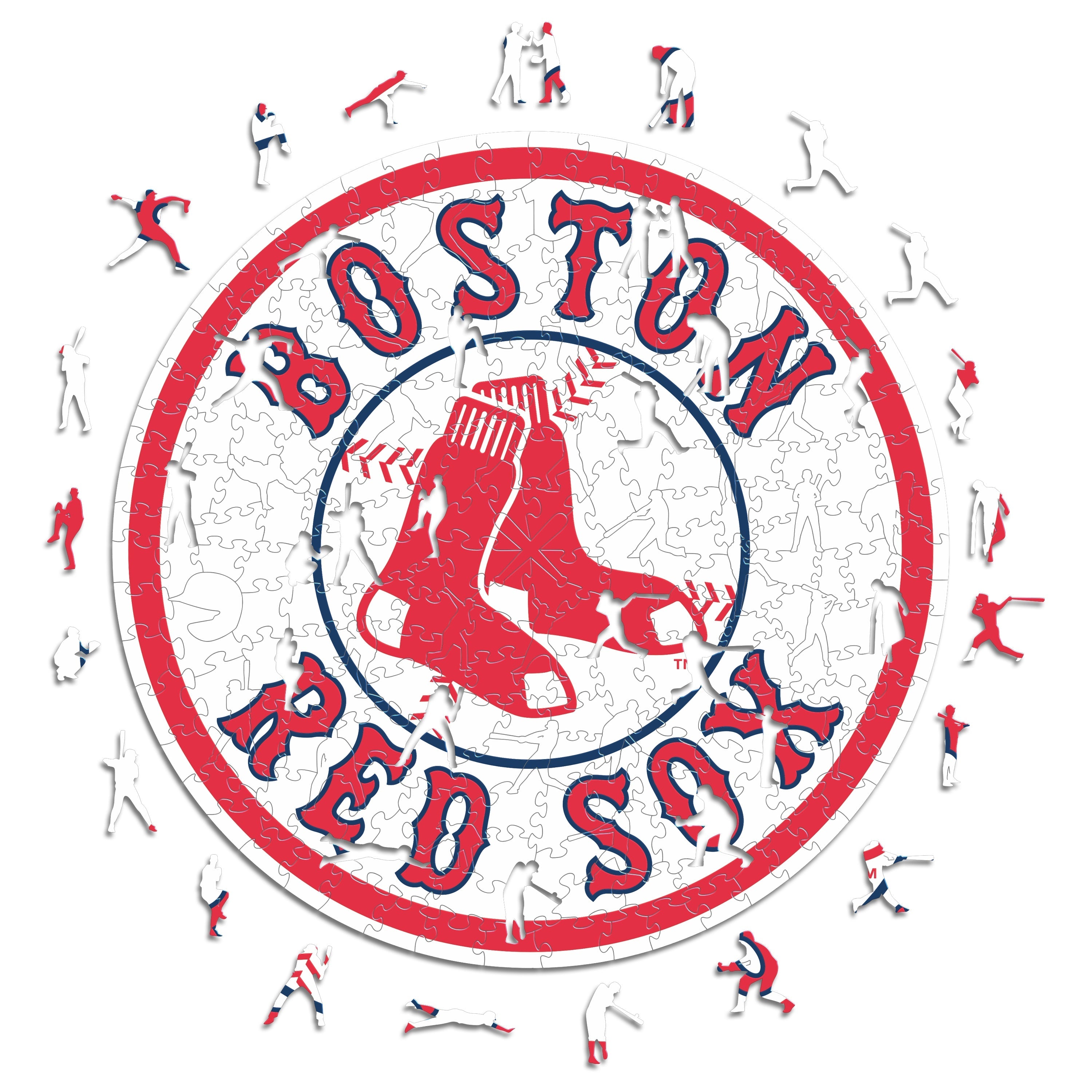 Boston Red Sox™ - Wooden Puzzle – Iconic Puzzles USA