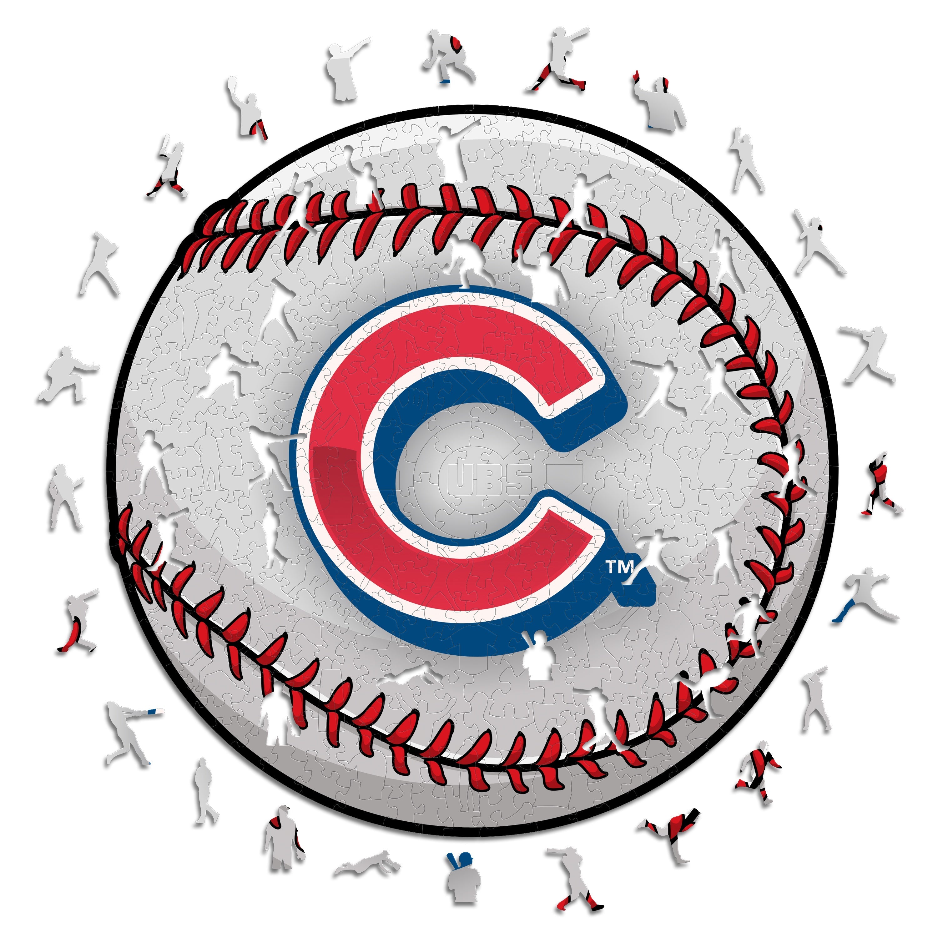 Chicago Cubs™ - Wooden Puzzle – Iconic Puzzles USA