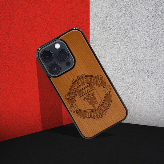 Manchester United FC® - Wooden Phone Case (MagSafe Compatible)